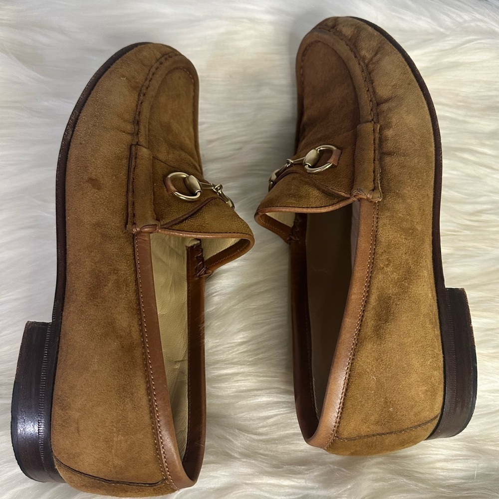 GUCCI guccissima loafers in tan - Picture 3 of 14